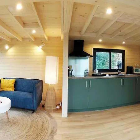 בית נופש Tiny House En Campagne Vue Pyrenees Villeneuve-Lecussan