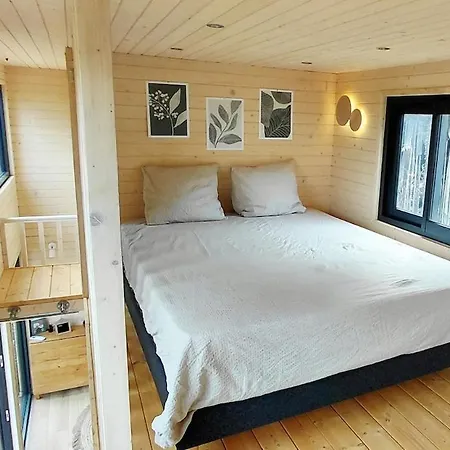 Tiny House En Campagne Vue Pyrenees בית נופש Villeneuve-Lecussan
